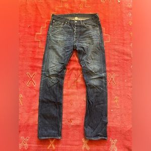 RRL men’s slim selvedge denim jeans 34x34